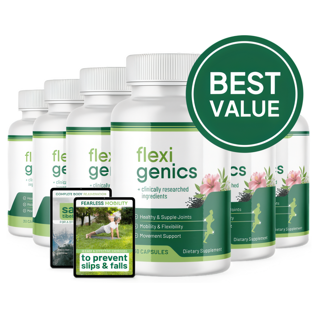 Flexigenics - 6 Bottles + 2  Ebooks