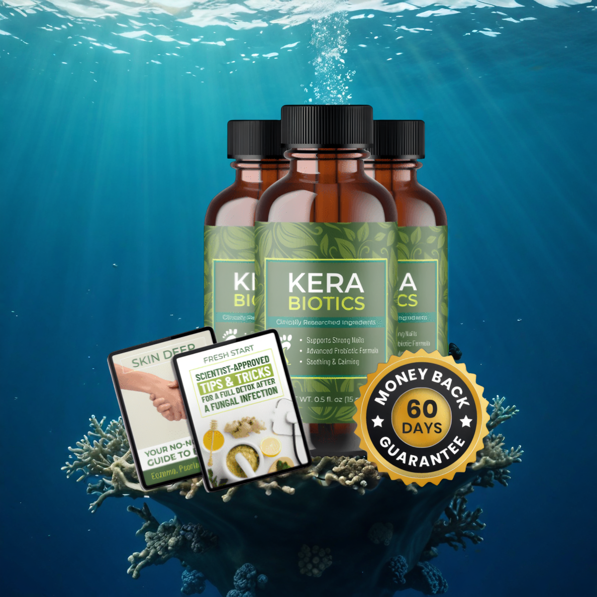 KeraBiotics - 3 Bottles