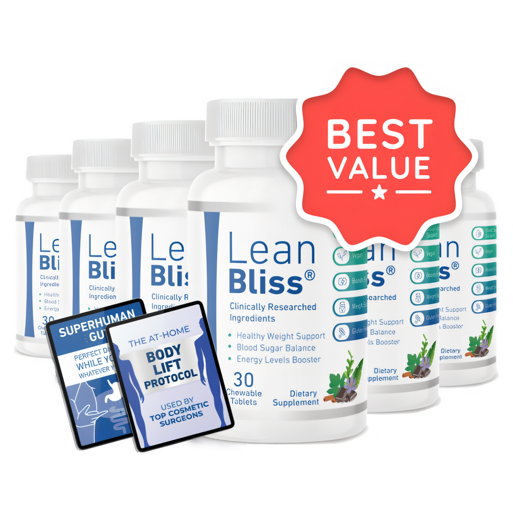 LeanBliss - 6 Bottles + 2  Ebooks